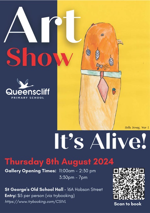 It's Alive Art Show Queenscliff Primary School