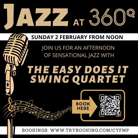 Jazz at 360Q with The Easy Does It Swing Quartet