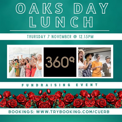 November 7 - Oaks Day Lunch at 360Q